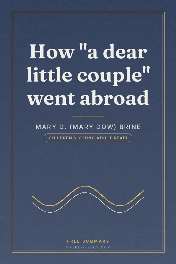 Cover of How "a dear little couple" went abroad