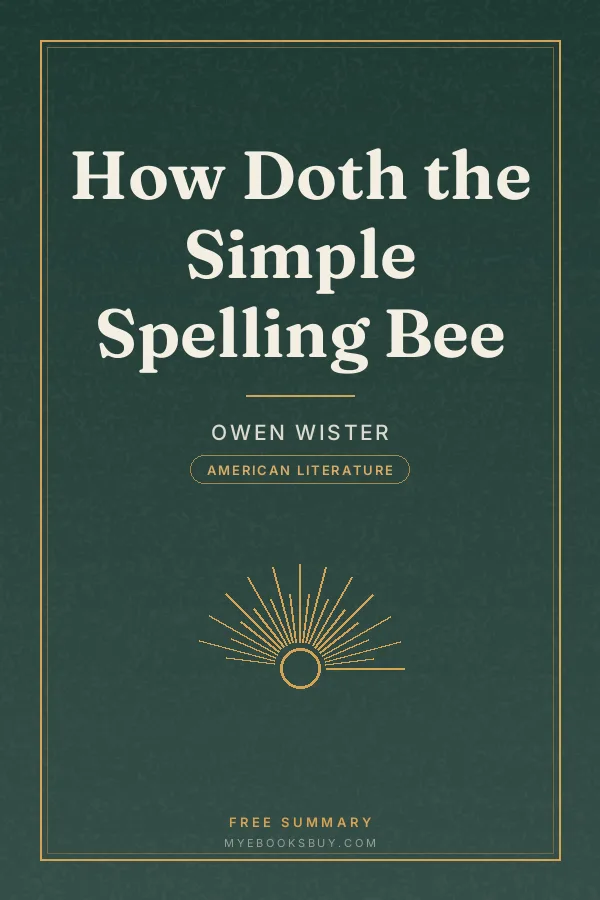 Cover of How Doth the Simple Spelling Bee