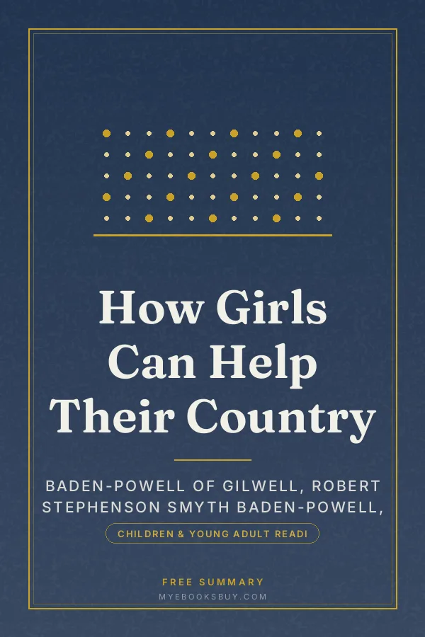 Cover of How Girls Can Help Their Country
