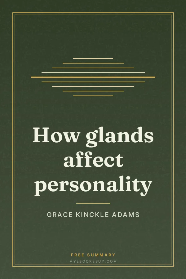 Cover of How glands affect personality