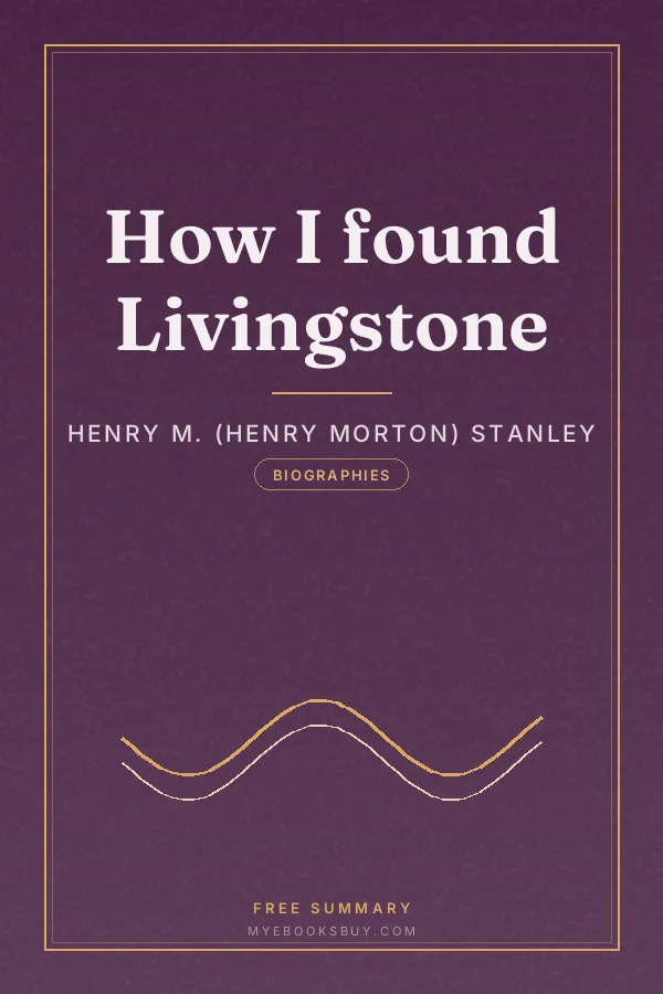 Cover of How I found Livingstone
