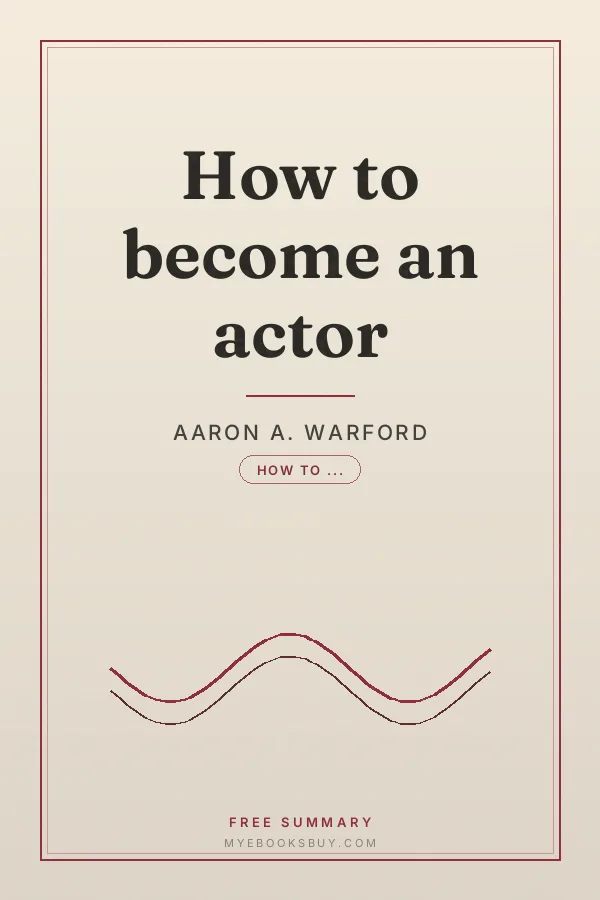 Cover of How to become an actor