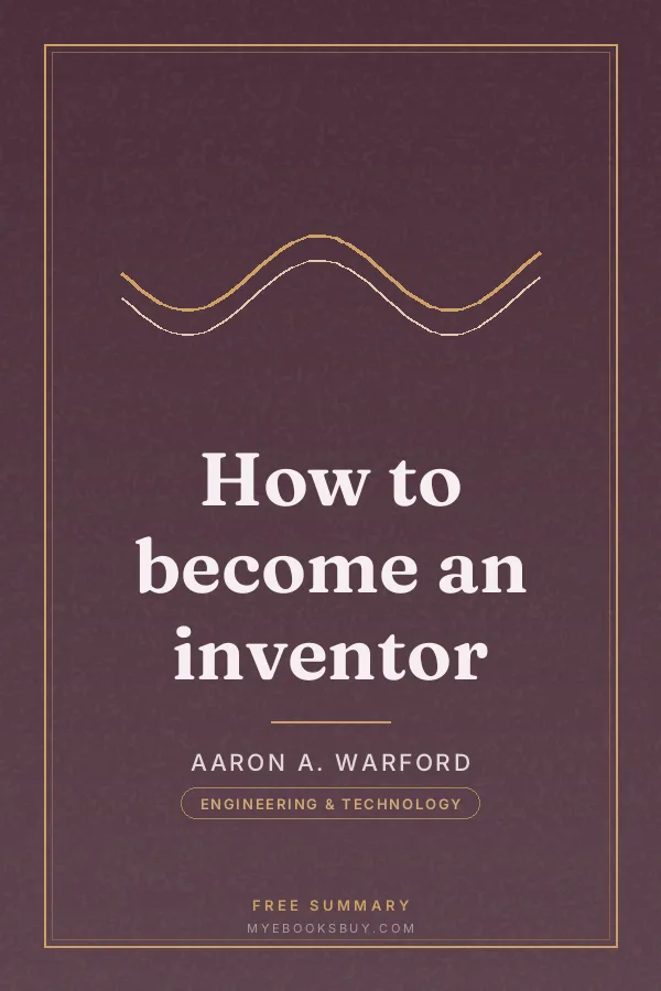 Cover of How to become an inventor