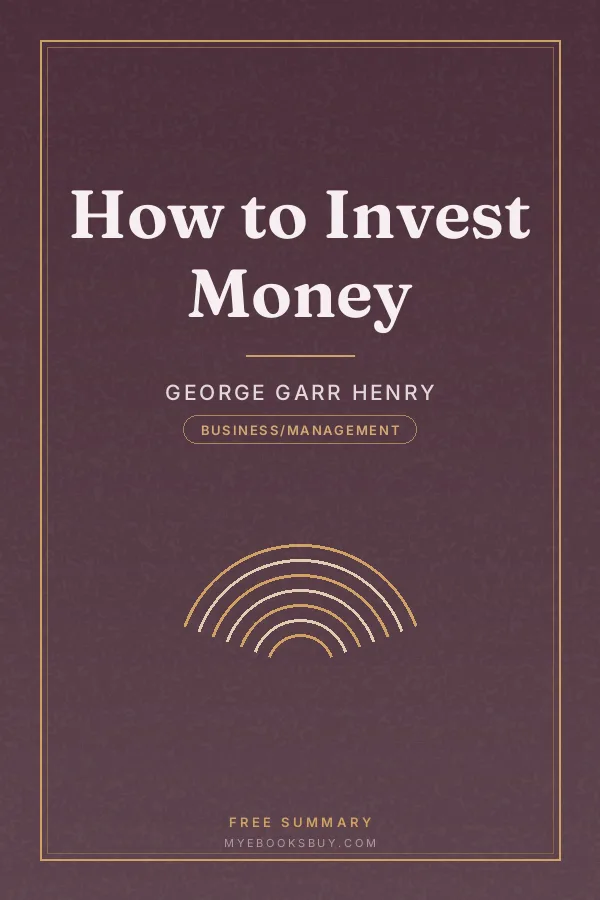 Cover of How to Invest Money