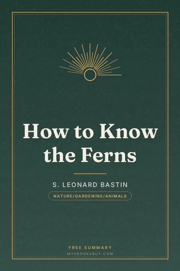 Cover of How to Know the Ferns