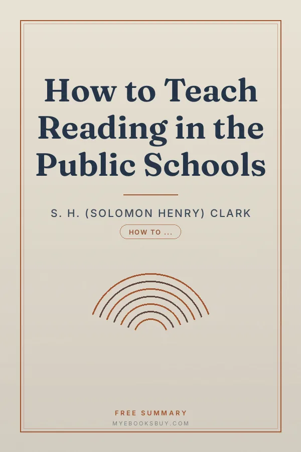 Cover of How to Teach Reading in the Public Schools