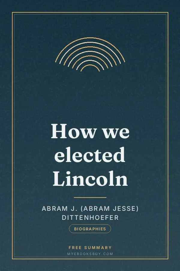 Cover of How we elected Lincoln