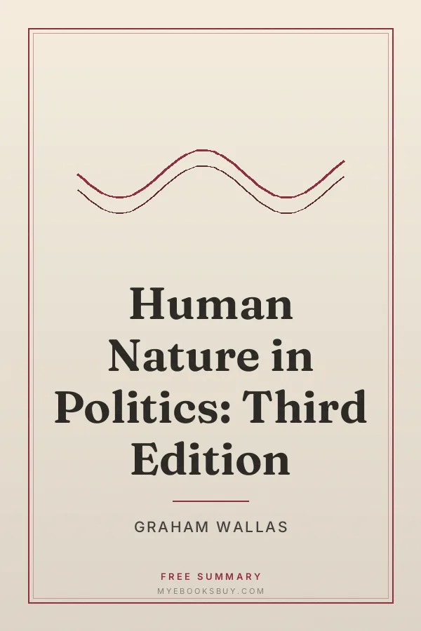 Cover of Human Nature in Politics: Third Edition