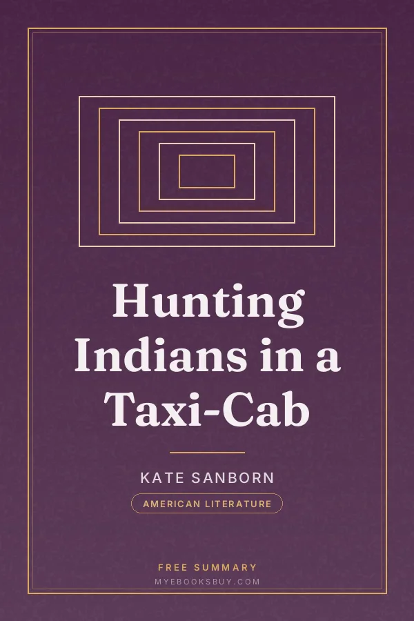 Cover of Hunting Indians in a Taxi-Cab