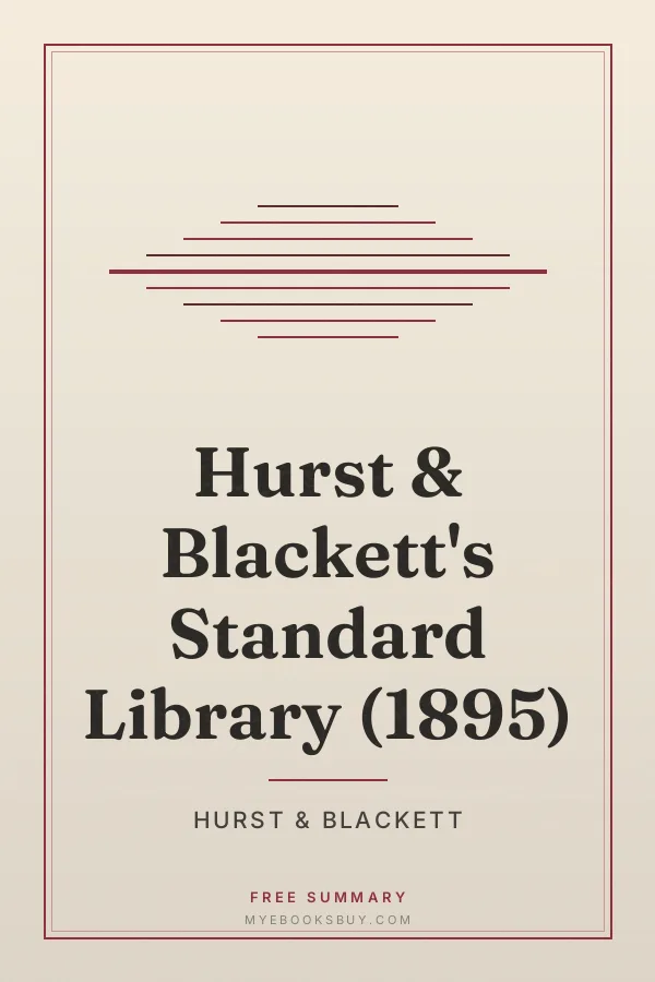 Cover of Hurst & Blackett's Standard Library (1895)