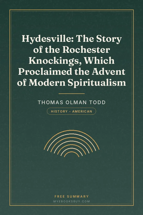 Cover of Hydesville: The Story of the Rochester Knockings, Which Proclaimed the Advent of Modern Spiritualism
