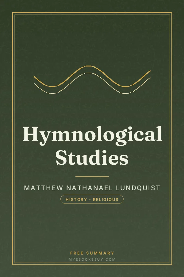 Cover of Hymnological Studies