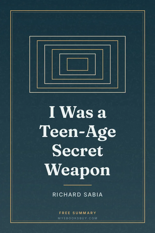 Cover of I Was a Teen-Age Secret Weapon
