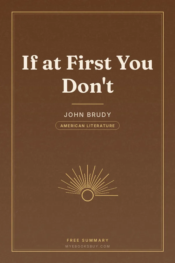 Cover of If at First You Don't