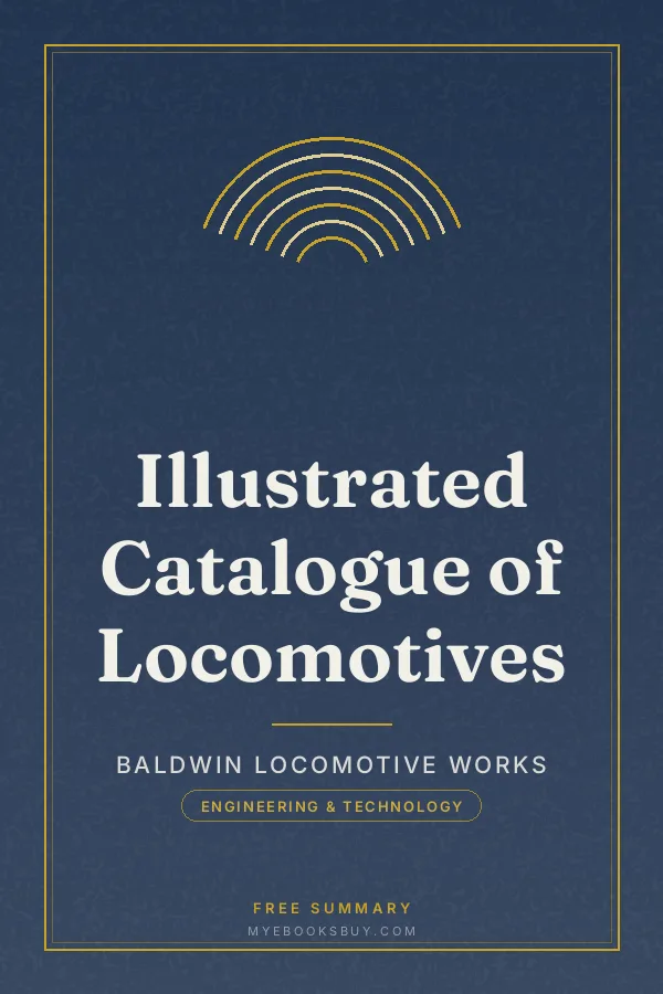 Cover of Illustrated Catalogue of Locomotives