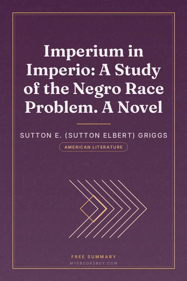 Cover of Imperium in Imperio: A Study of the Negro Race Problem. A Novel