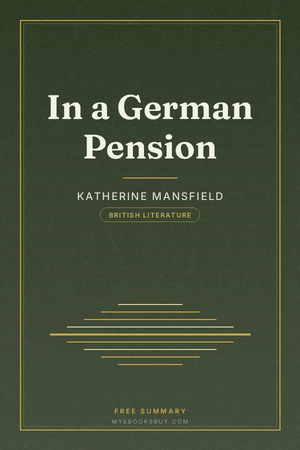 Cover of In a German Pension