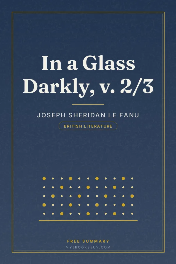 Cover of In a Glass Darkly, v. 2/3