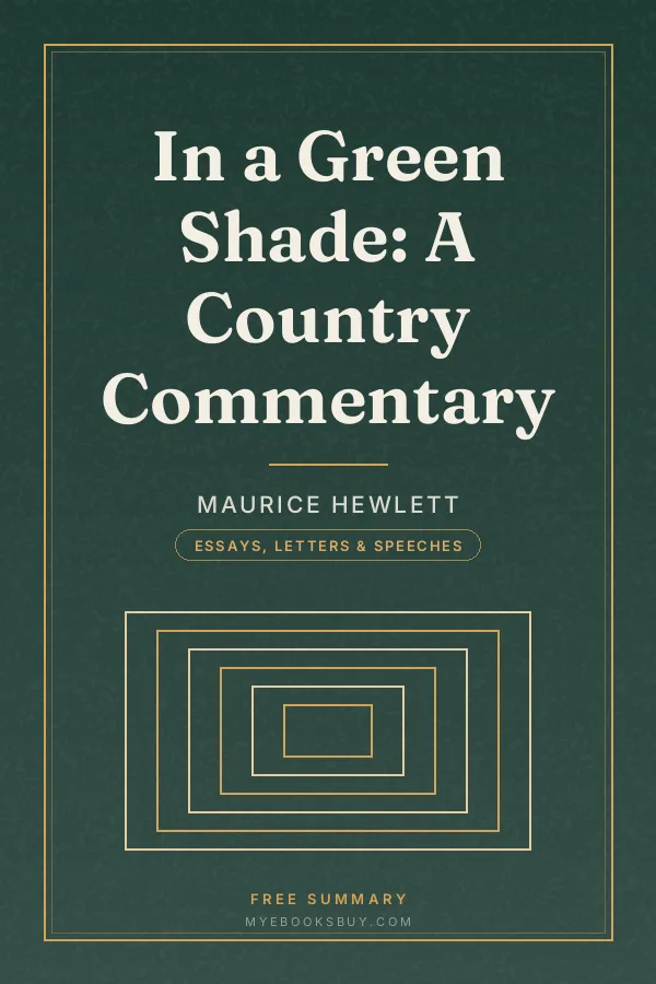 Cover of In a Green Shade: A Country Commentary