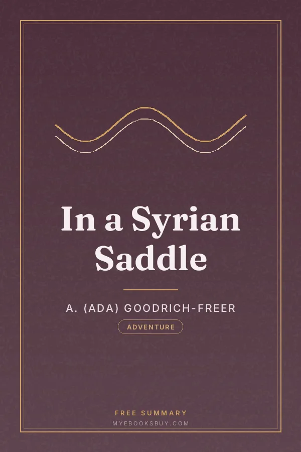 Cover of In a Syrian Saddle
