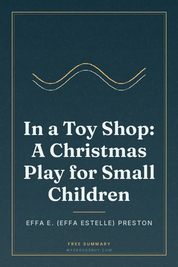 Cover of In a Toy Shop: A Christmas Play for Small Children