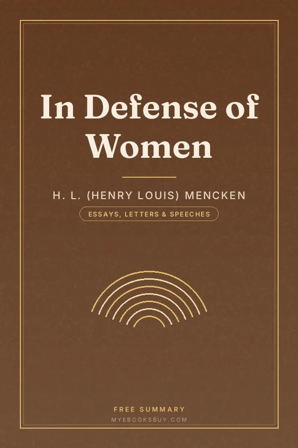 Cover of In Defense of Women