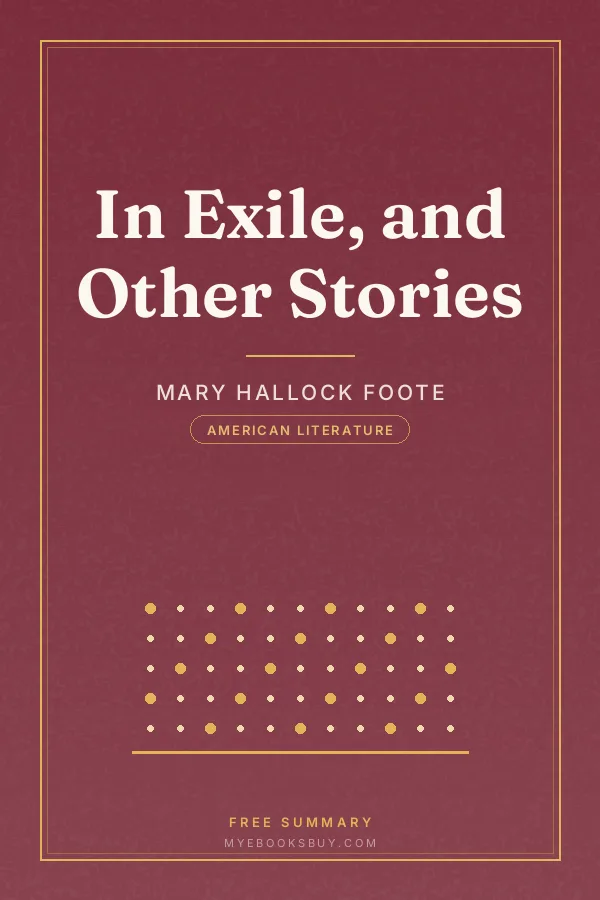 Cover of In Exile, and Other Stories