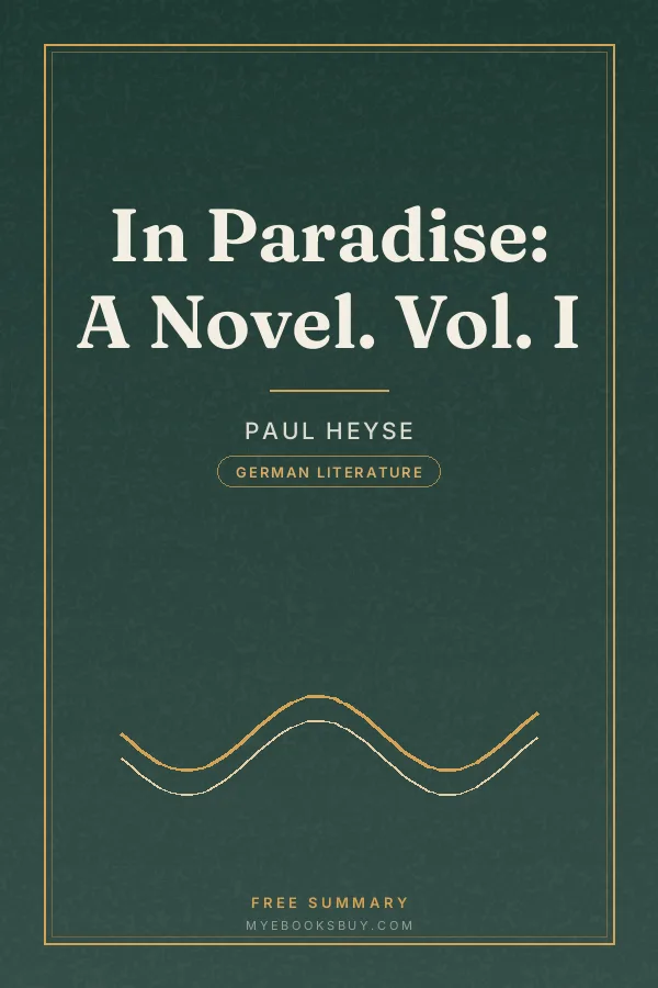 Cover of In Paradise: A Novel. Vol. I