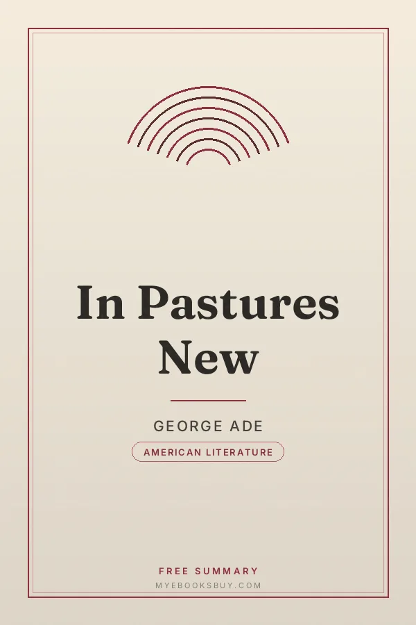 Cover of In Pastures New