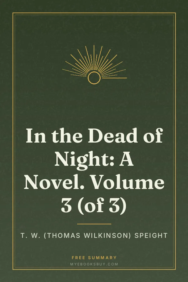 Cover of In the Dead of Night: A Novel. Volume 3 (of 3)