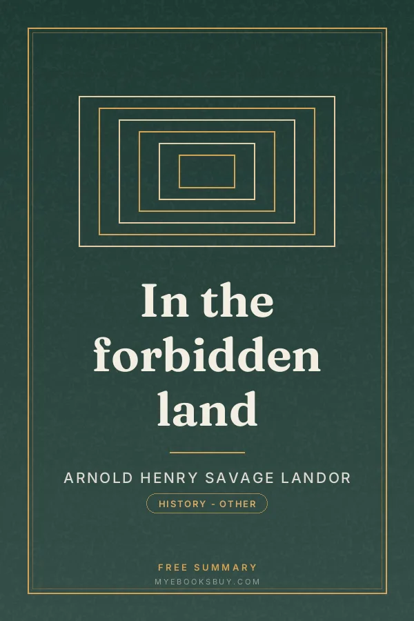 Cover of In the forbidden land