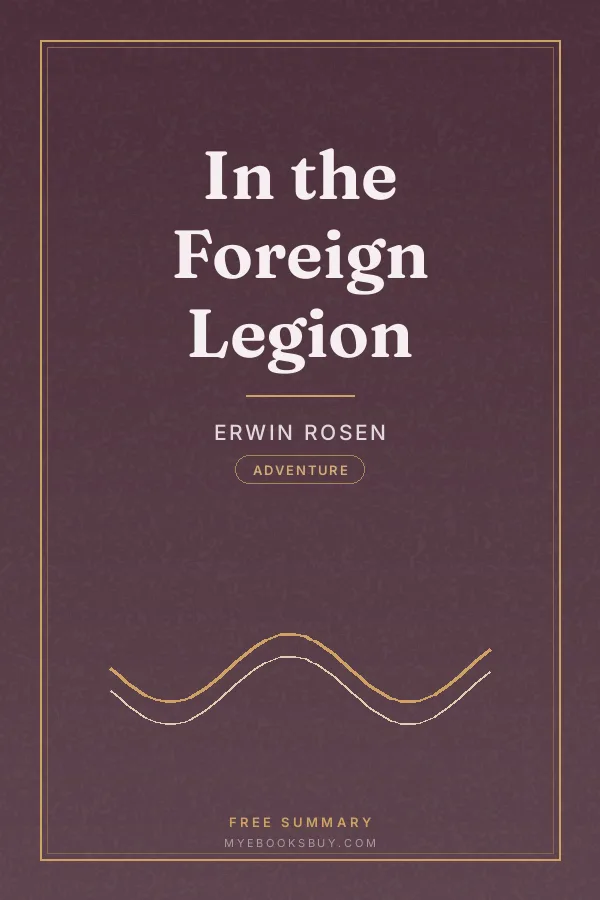 Cover of In the Foreign Legion