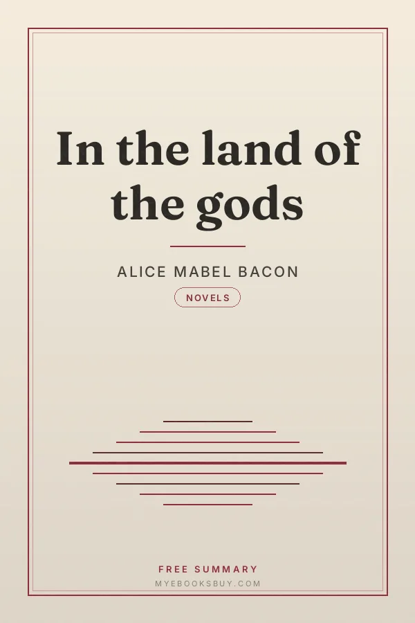 Cover of In the land of the gods