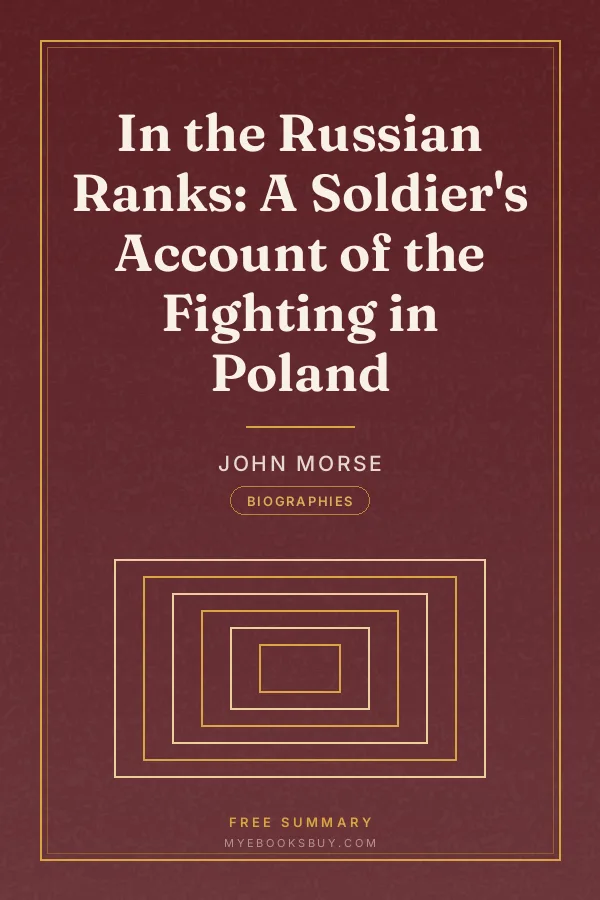 Cover of In the Russian Ranks: A Soldier's Account of the Fighting in Poland