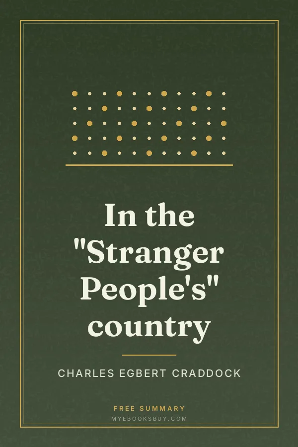 Cover of In the "Stranger People's" country