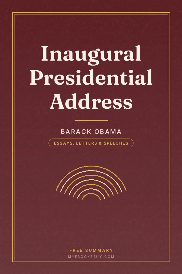 Cover of Inaugural Presidential Address