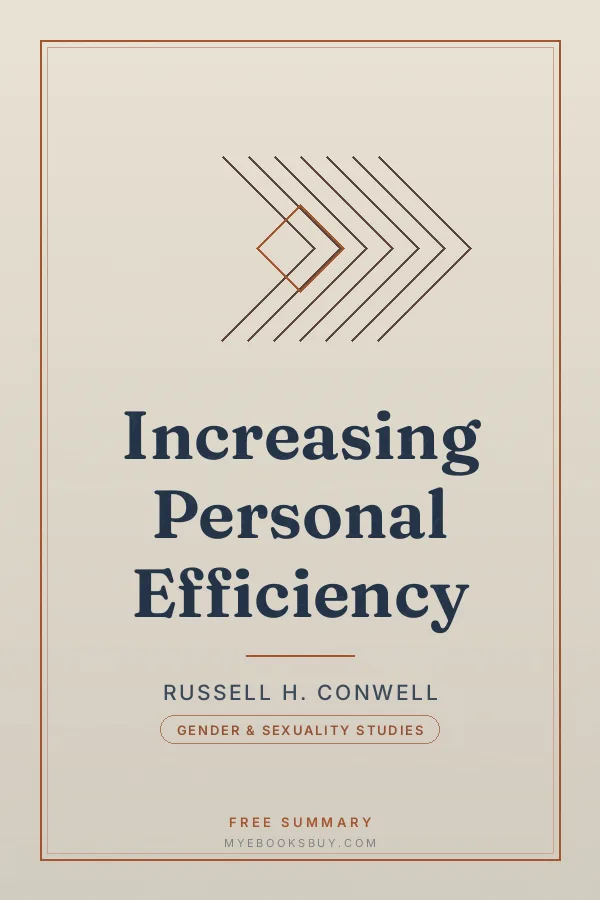 Cover of Increasing Personal Efficiency