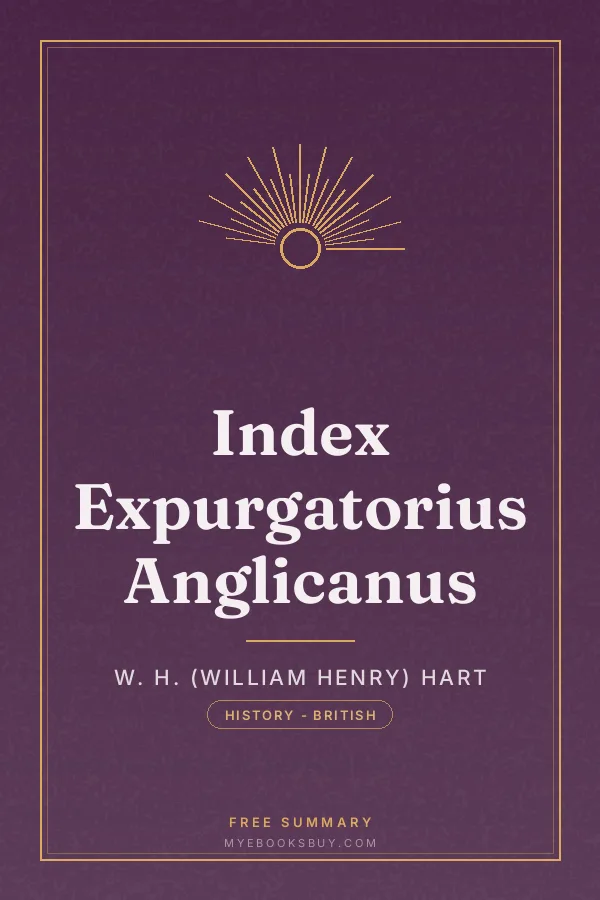 Cover of Index Expurgatorius Anglicanus