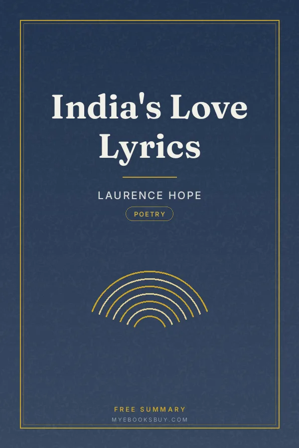 Cover of India's Love Lyrics