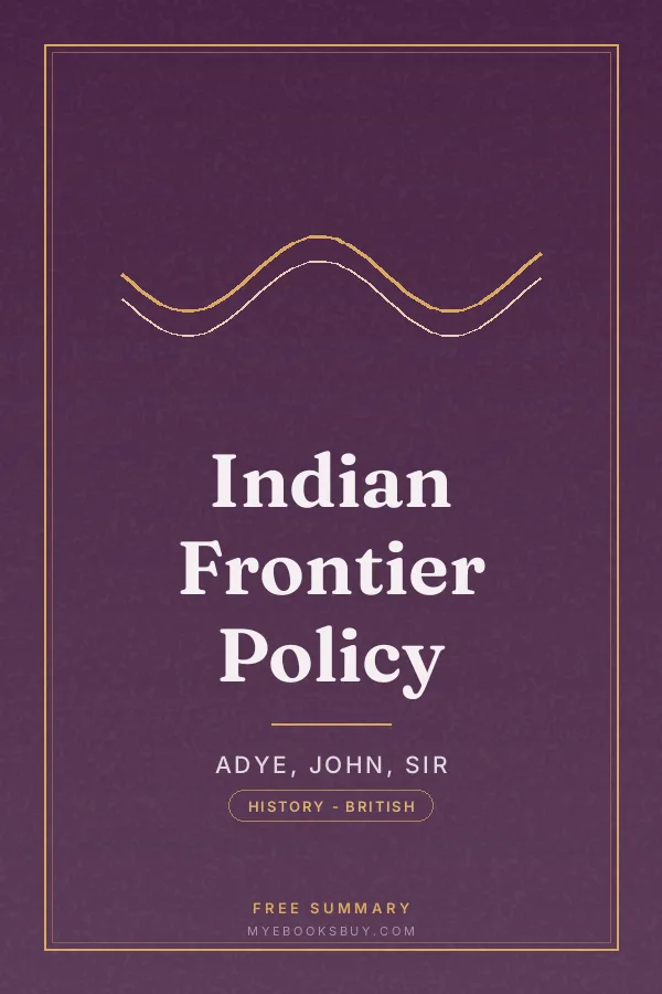 Cover of Indian Frontier Policy