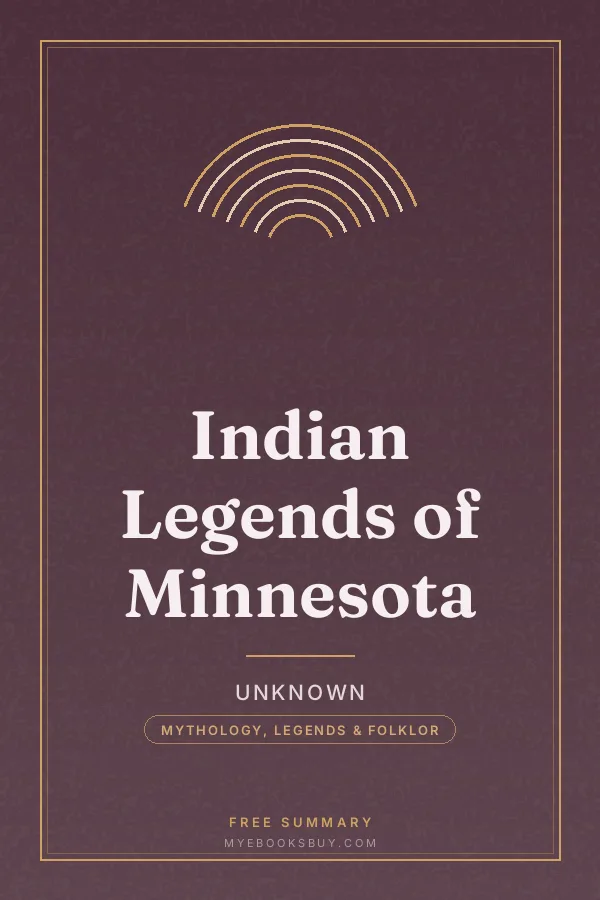 Cover of Indian Legends of Minnesota