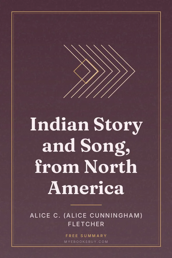 Cover of Indian Story and Song, from North America