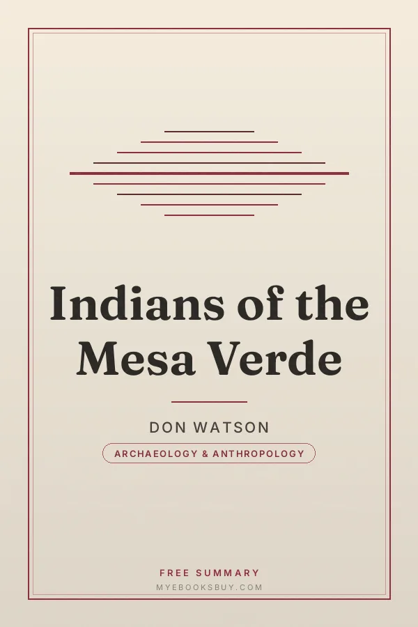 Cover of Indians of the Mesa Verde