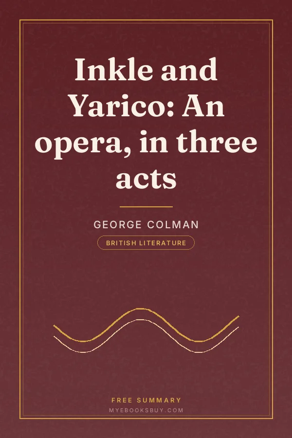 Cover of Inkle and Yarico: An opera, in three acts
