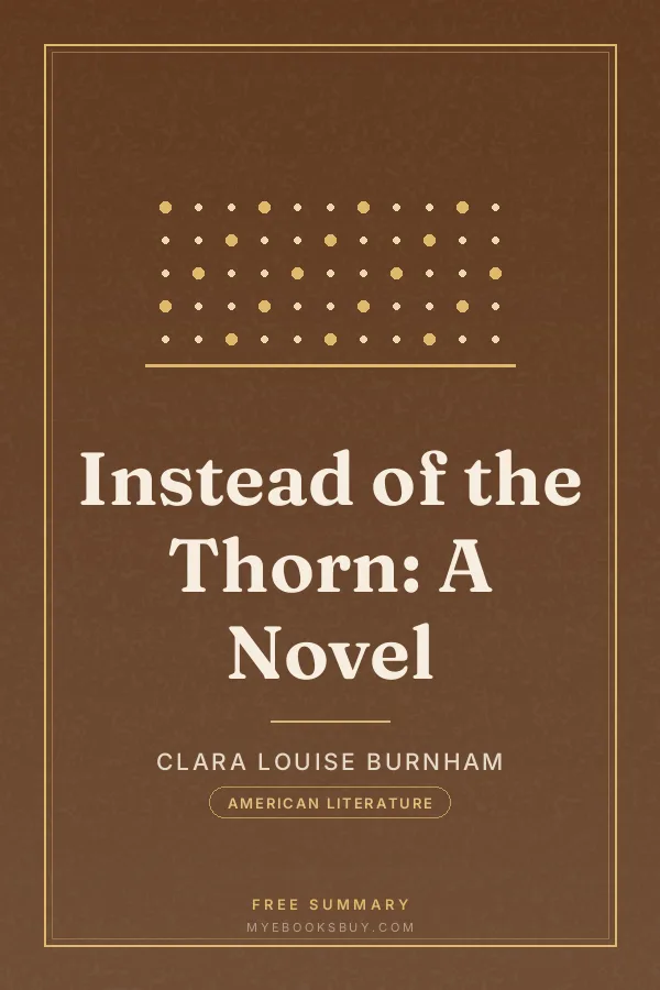 Cover of Instead of the Thorn: A Novel
