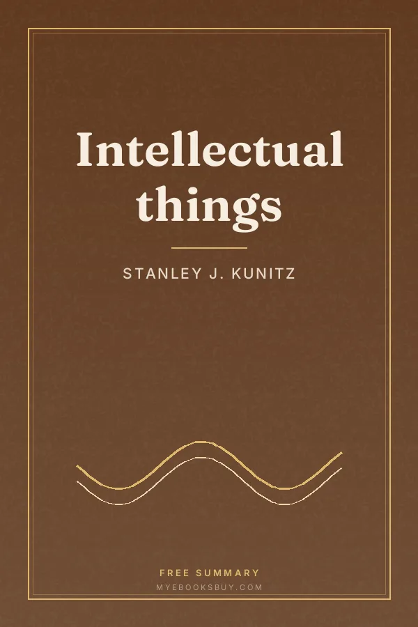 Cover of Intellectual things