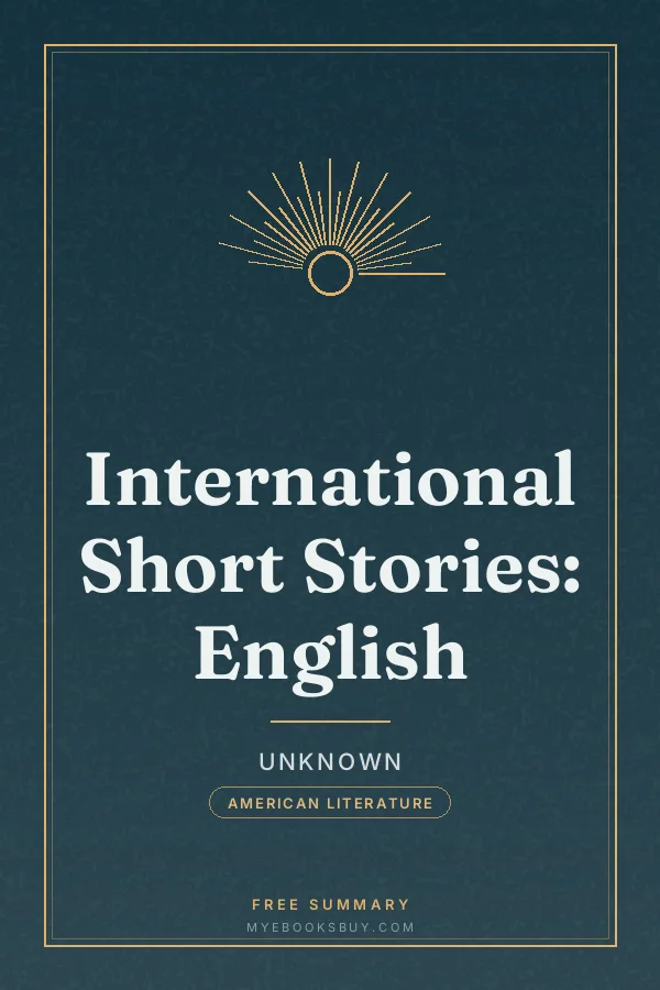 Cover of International Short Stories: English