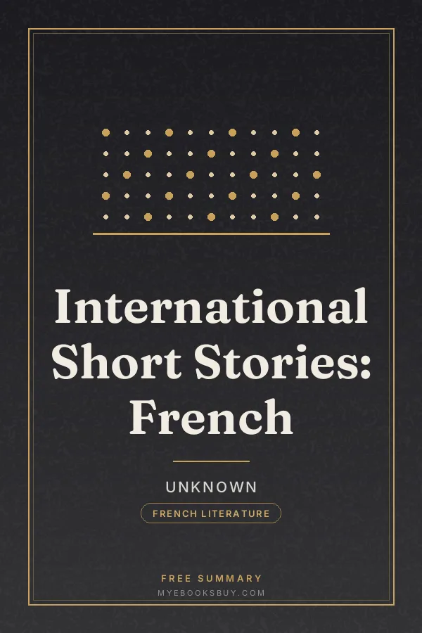 Cover of International Short Stories: French