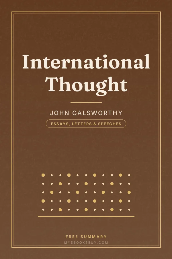 Cover of International Thought