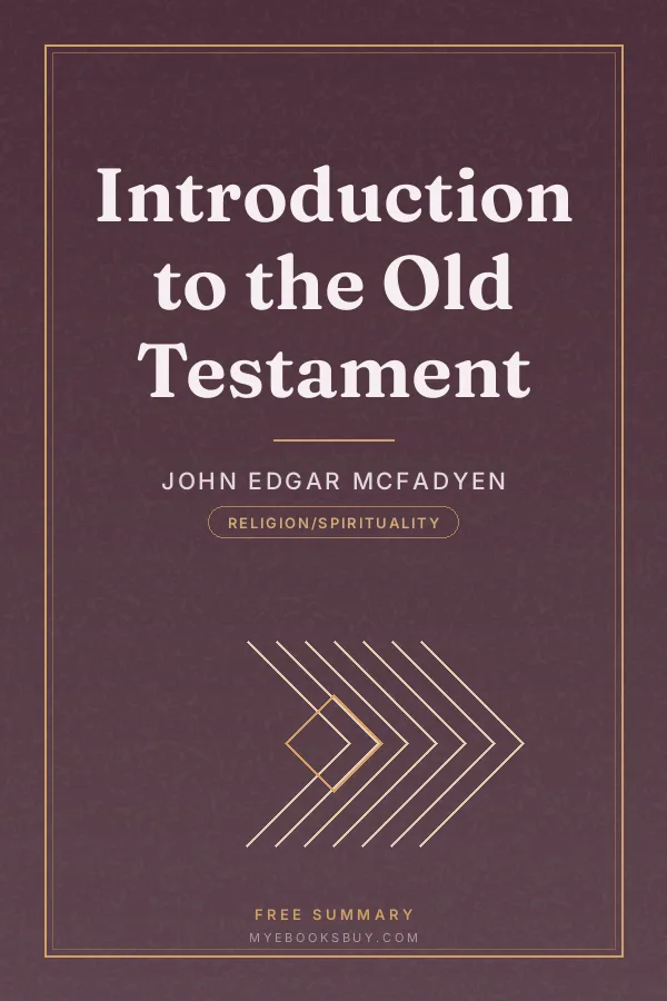 Cover of Introduction to the Old Testament
